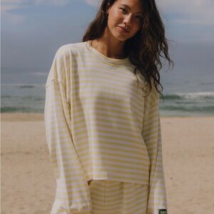 Daily Drills Striped Top - NWT